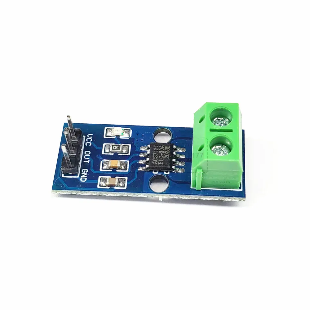 ACS712 Hall Current Sensor Module 5A 20A 30A Current Detection Board Module Hall Sensors 5V
