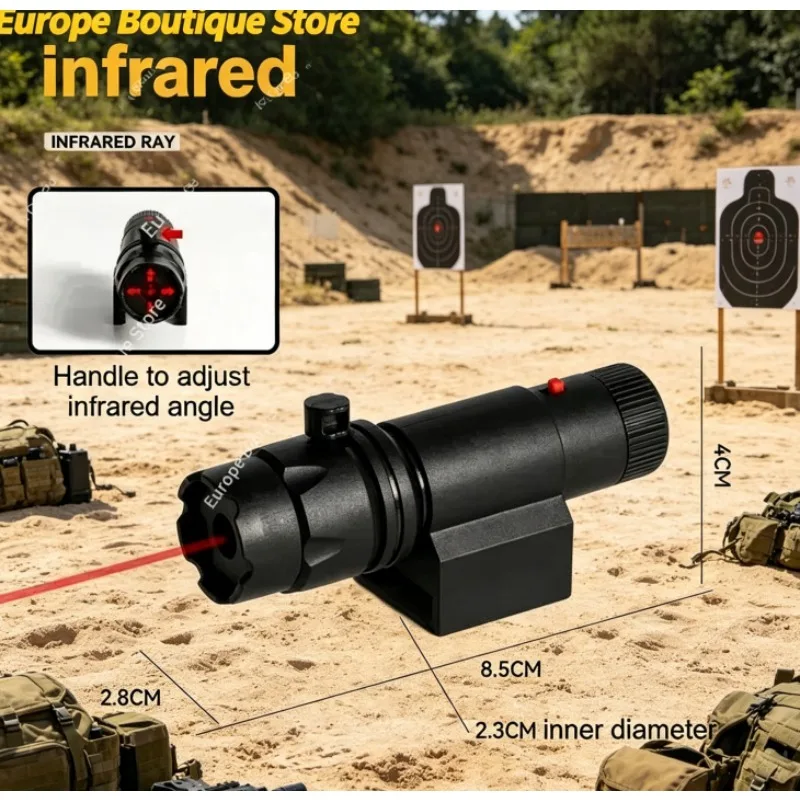 

20MM Infrared Adjustable Laser Sight Mini Scope Plastic Toys Children Model Decoration Universal