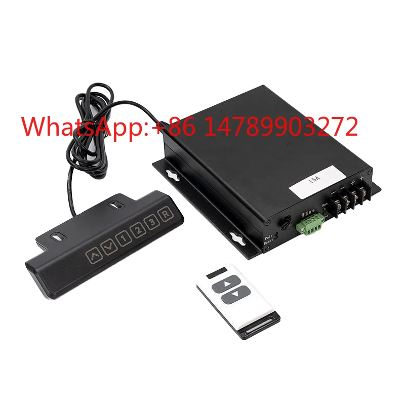 1-4 Channel 10A 12-48V DC Motor Speed Controller Hall Synchronous IP20 Metal Housing