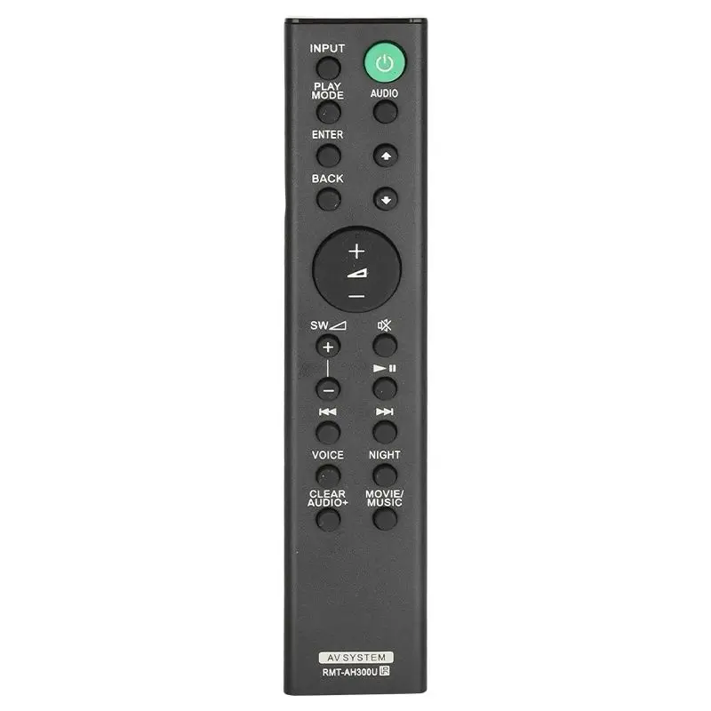 

For RMT-AH300U Sony-Soundbar-Remote-Control-Replacement, For Sony Soundbar HT-CT20 HT-CT290 HT-CT291 SA-CT290 SA-CT291 HTCT290