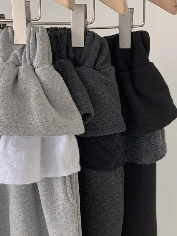 بنطلون نسائي عصري بألوان متباينة وخصر مرتفع مع رباط، ساق واسعة، تصميم كاجوال، موديل ربيعي جديد مع حاشية دانتيل زهرية #4