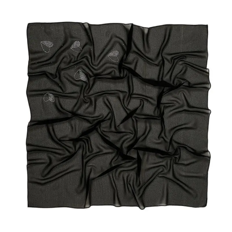 652F Fashionable Muslims Headscarf Traditional Malay Head Scarf Middle Eastern Scarf for Everyday Wear Travel