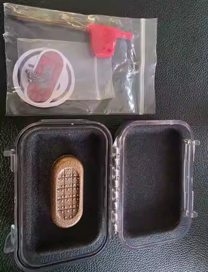 Giocattoli di decompressione con cursore fidget topb in rame EDC Dz qin usati