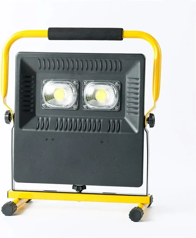Home Floodlight,Camping Camping Mobile Emergency Light Household Portable Spotlight IP66/65, Rechargeable Work Light (Color:100W