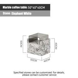 Modern Nordic Travertine Toughened Glass Creative Personality Wall Table Coffee Shop Designer Marble Side Table wholesale