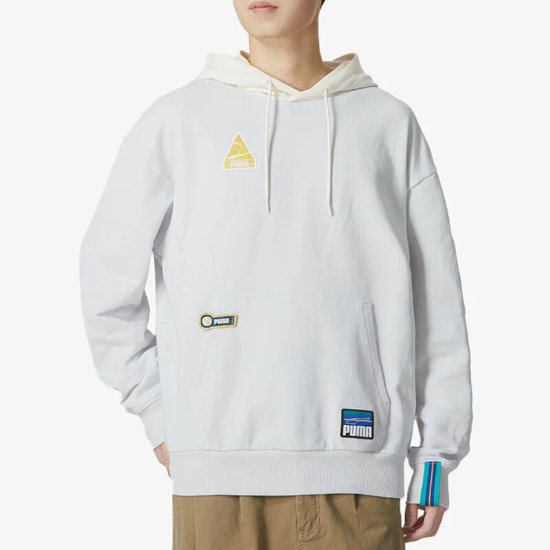 

Puma подлинная новая мужская и женская модная простая спортивная толстовка с капюшоном, пуловер 677377-72