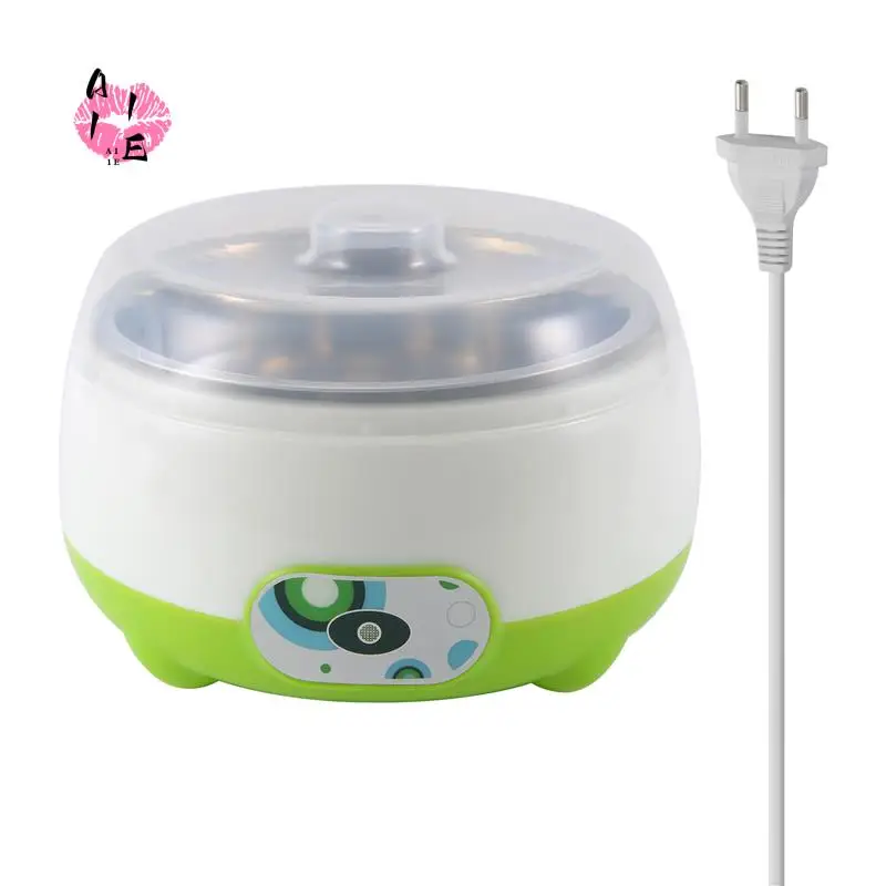 

A11E-Yoghourt Machine, Automatic Stainless Steel Liner Yogurt Maker Machine Home DIY Yoghourt Container, Yogurt Maker EU Plug