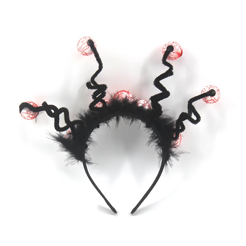 

Halloween Headband with Ghost Eyes Unique Design for Kids Party Stage Decoration