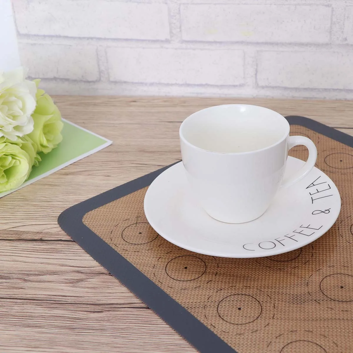 

Силиконовый коврик для выпечки, нескользящий, термостойкий, можно мыть в посудомоечной машине, легко чистится, многоразовые формы для выпечки помадки, лист для теста, духовка