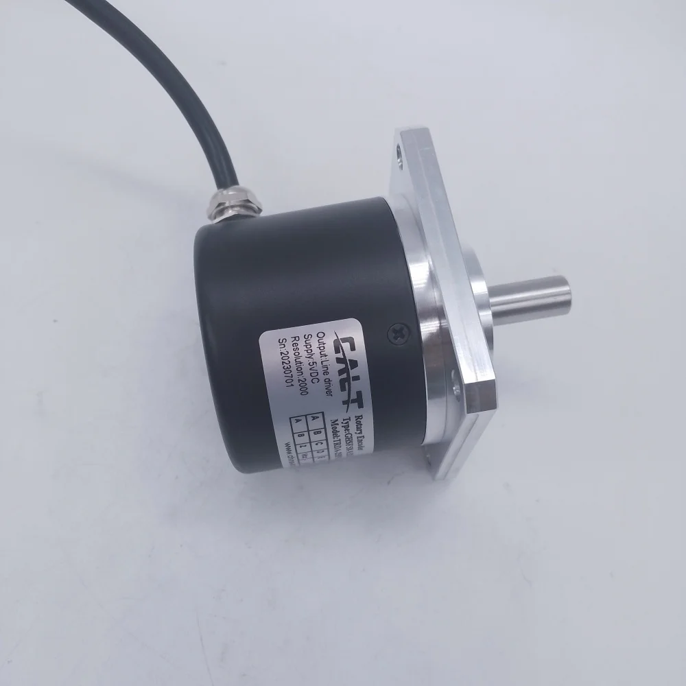 CALT التشفير الروتاري GHSF58-9.52G2000BML5استبدال ل TRDA-25SN2000VW-7151 58 مللي متر 58 مللي متر الإسكان خط محرك الإخراج