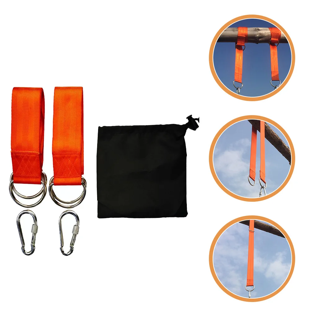 

1Set Tree Swing Hanging Straps Premium Hammock Ropes Outdoor Durable Swing Fixed Straps Camping Supplies Hammock Rope
