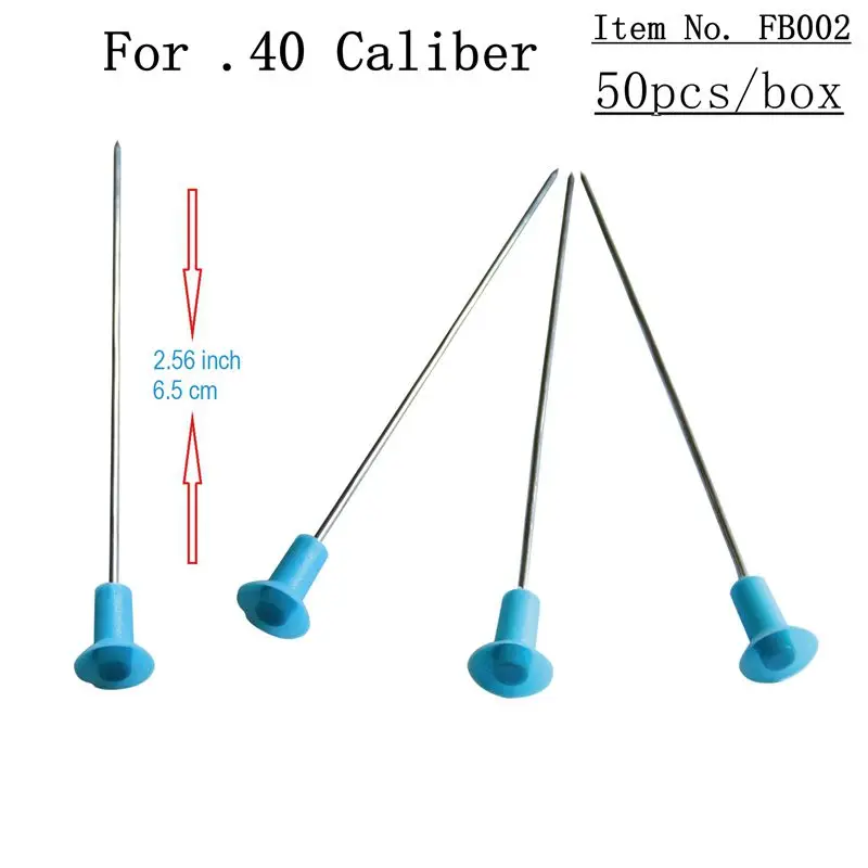 5.7CM/2.25 "6.5CM/2.56" 10CM/3.93 "freccette ad ago in metallo carburante 50 pezzi dardo carburante per freccette Blowpipe calibro. 40