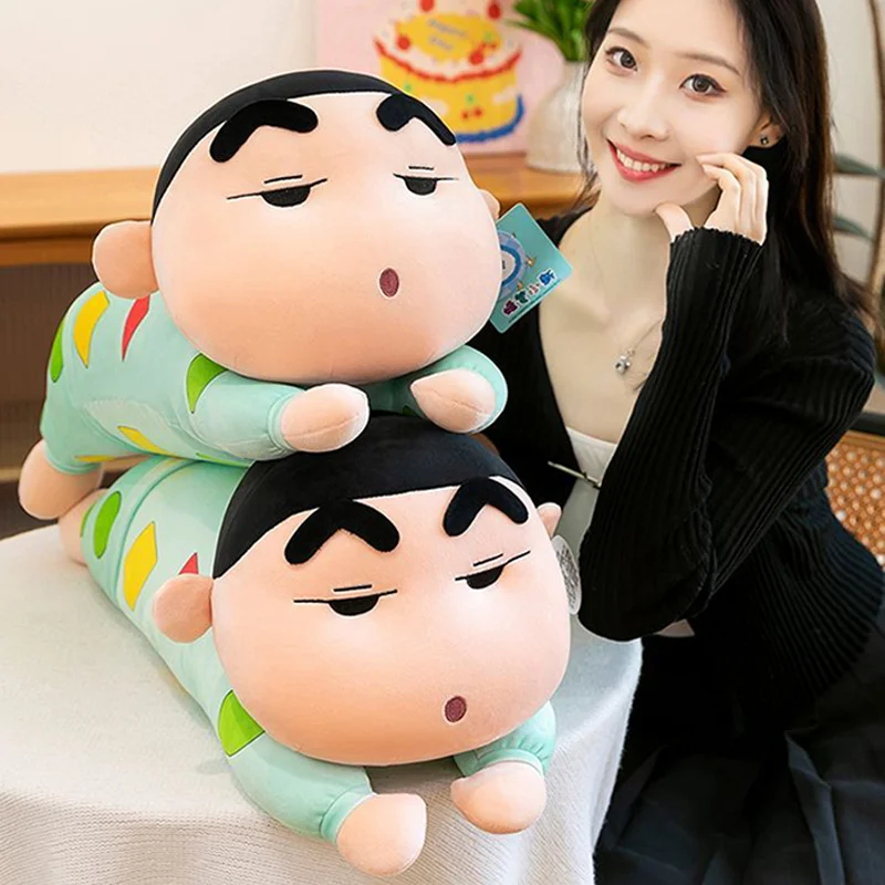 

Оригинальный подлинный с бирками, карандаш Шин Чан, плюшевые игрушки, мягкие аниме Шин Чан, плюшевая игрушка для сна, подушка, домашний декор, подарки