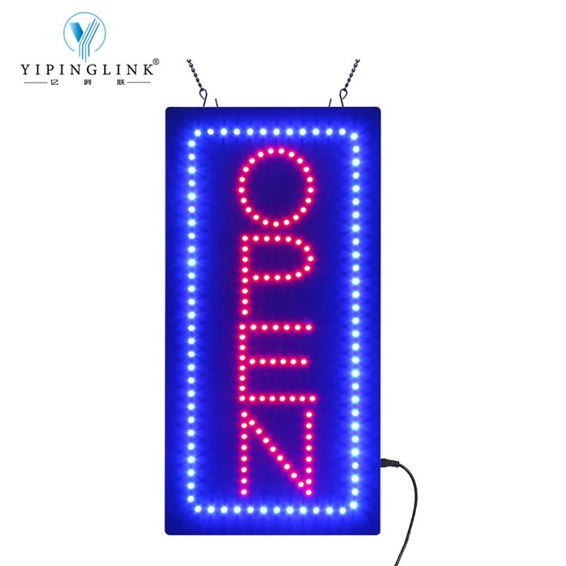 

Business Logo Animation Flashing Indoor OPEN Advertising Sign for Bar Salon Store