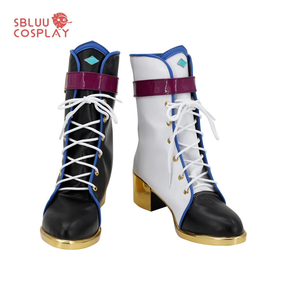 

SBluuCosplay Game Admire Vega Cosplay Shoes Custom Made Boots