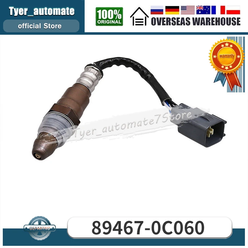 

For Lexus GS350 IS350 LS460 LS600h LX570 RC350 Toyota Land Cruiser Sequoia Tacoma Tundra Upstream Oxygen O2 Sensor 89467-0C060