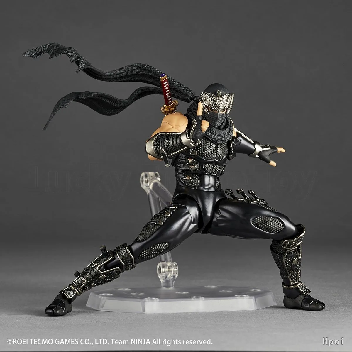 【Original】KAIYODO Revoltech Ninja Dragon Sword Series RYU HAYABUSA Action Figure Toys Models