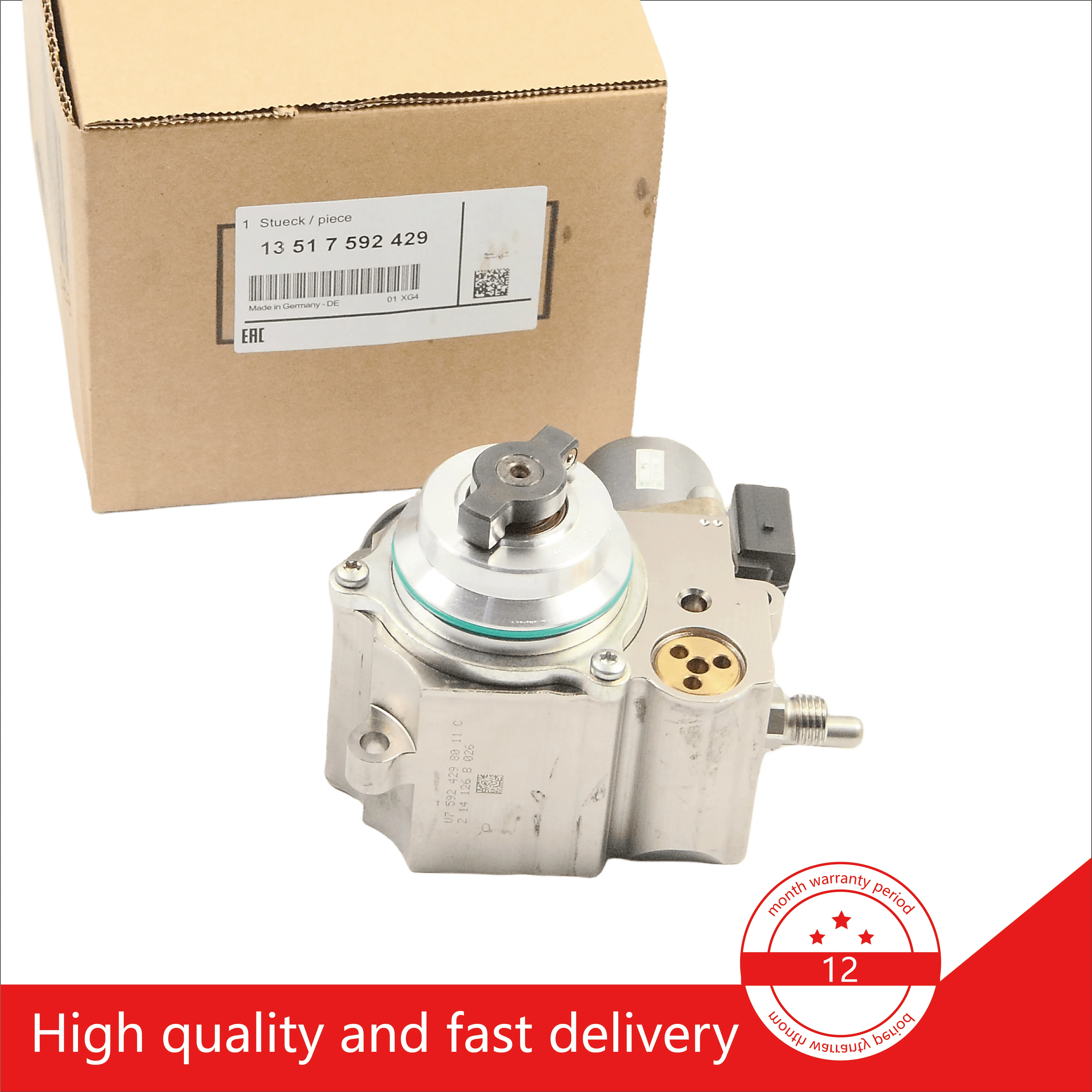 High Pressure Fuel Pump 13517592429 9819938580 13518605102 For BMW Mini 1.6T Cooper S JCW N18 Peugeot DS4 DS5 208 308 308CC RCZ