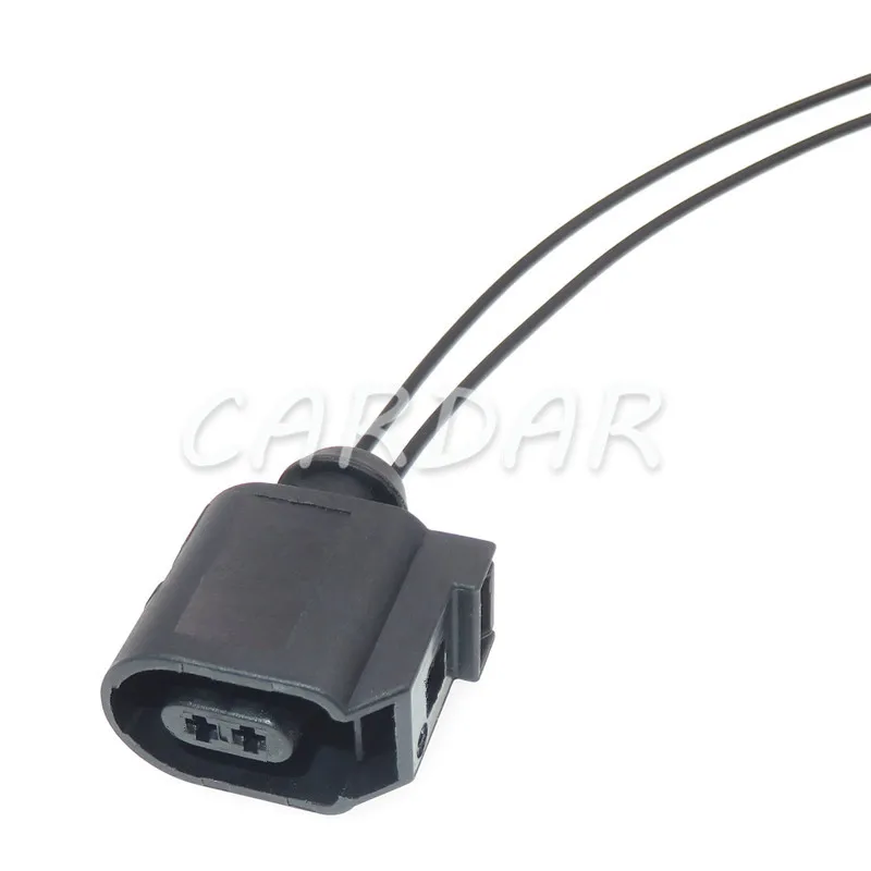 1 conjunto de plug conector abs traseiro vedado, 2 pinos 6e0 973 702 para vw audi phaeton