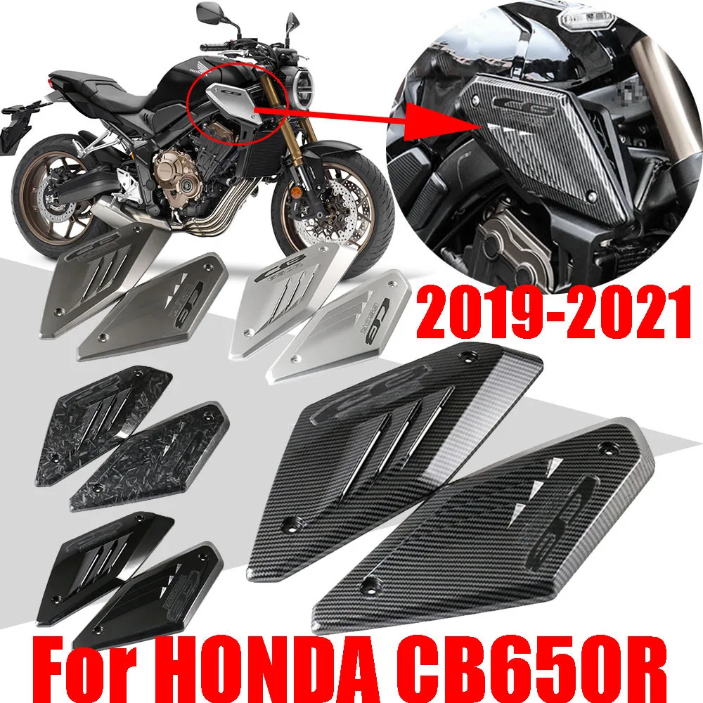 

Custom Side Panels Skid Plates Intake Covers,and Valve Cover Decorative Covers for Honda CB650R 2019-2022