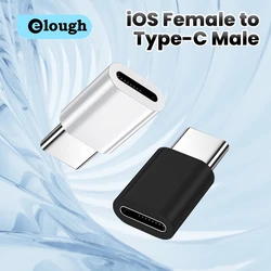elough USB C To Lightning Adapter Lightning Female to Type C Male Converter High Speed Charging Connector For iPhone 15 16