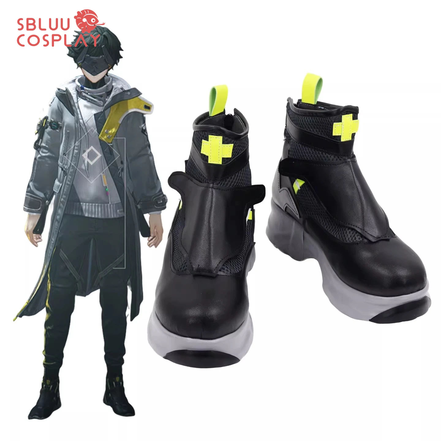 SBluuCosplay Arknights Endfield Endministrator Cosplay Shoes Custom Made Boots Halloween Party Outfit Accessory
