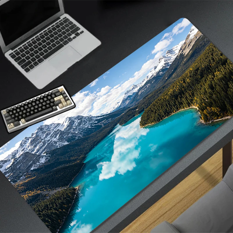 Natural Landscape Mouse pad Gamer keyboard pad pc Computer accessories Designed specifically Popular Landscapes Mousepad carpet