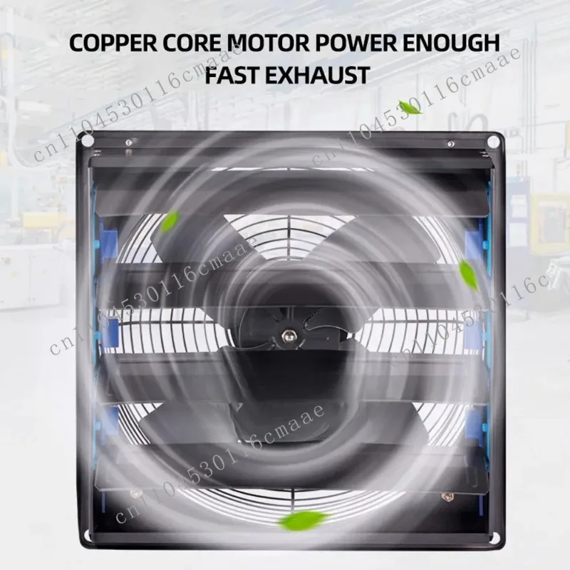 Brand New 16 Inch Household Smoke Exhaust Fan, Louver Exhaust Fan, High-speed Exhaust Fan