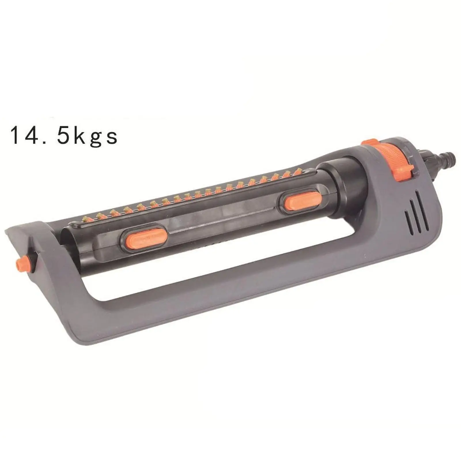 Retractable Lawn Sprinkler Multipurpose Oscillating Water System for Garden Flower Beds and Backyard Coverage