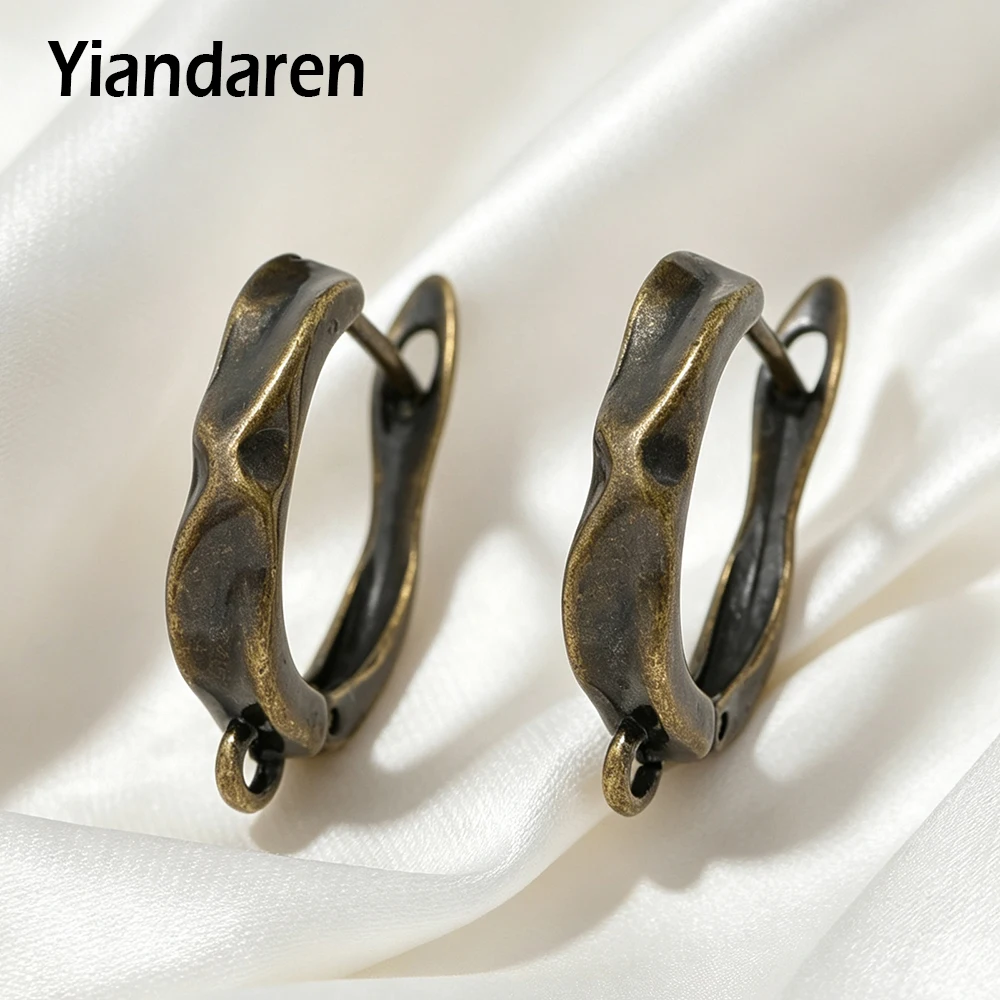5 Colors Ancient Bronze /18K Gold Plated /Gun Black Earring Clasp Fasteners DIY Jewelry Making Findings For Handmade Earrings