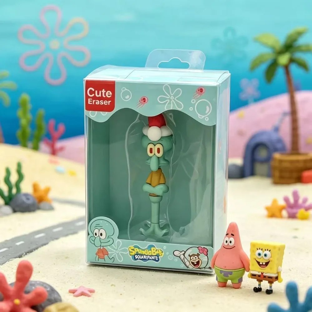 SpongeBob SquarePants Creative Eraser Cute Patrick Squidward Stationery Desk Decor Gift - view 3