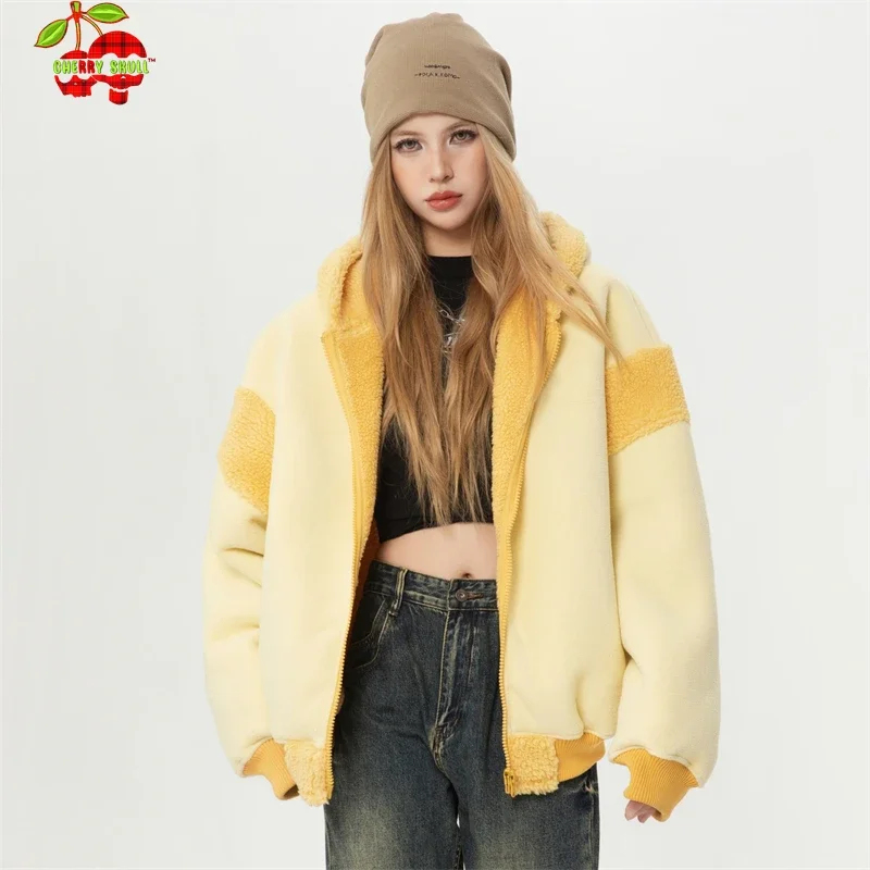 Designer Hoodies Women's Clothing Winter 2024 Korean Style Winter Clothes for Women Warm Plush Off Shoulder Christmas Sweater