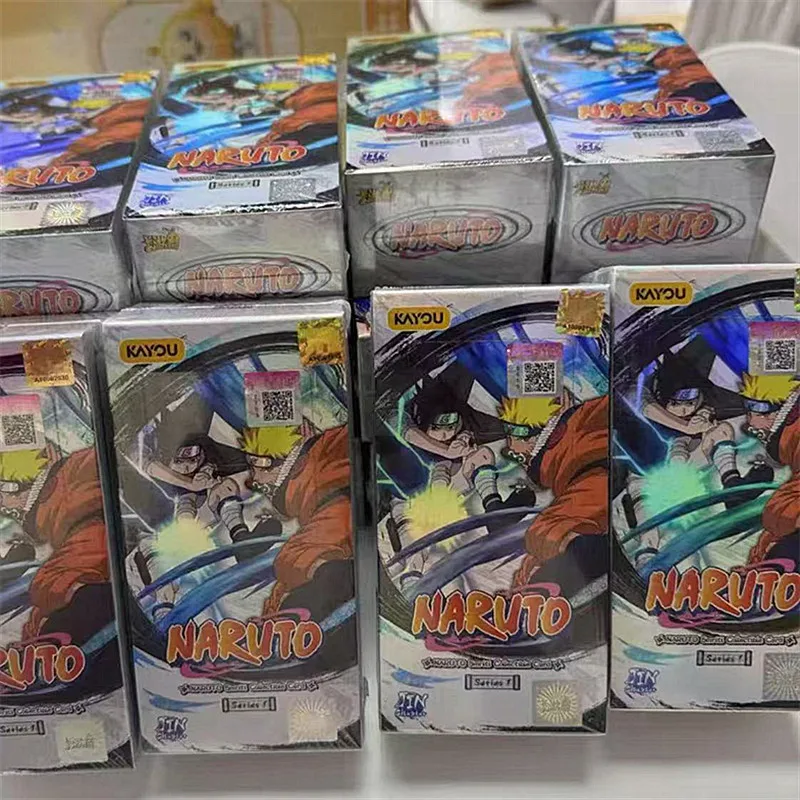 KAYOU Genuine Naruto T2W8 T4W6 English Version Anime Card Box Rare
