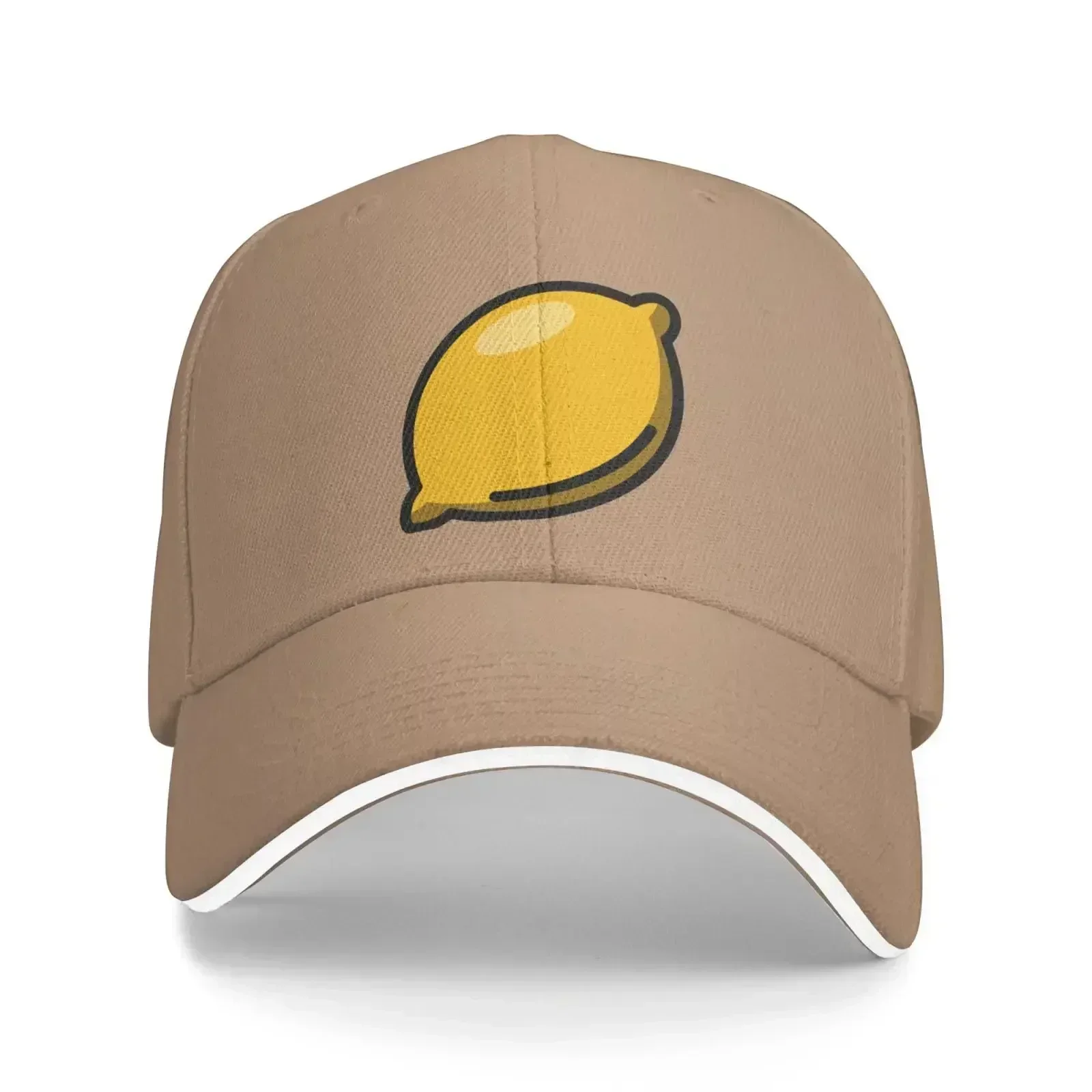 Lemon Fruit Baseball Cap Women Men Hat Adjustable Outdoor Baseball Caps Sun Hat