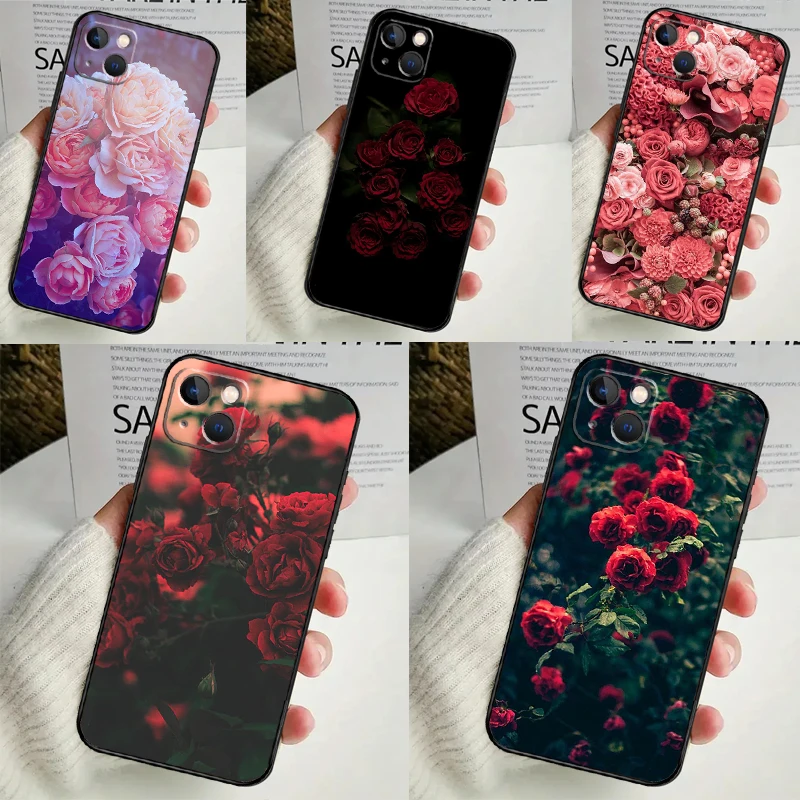 Flower Red Rose Cas… - image