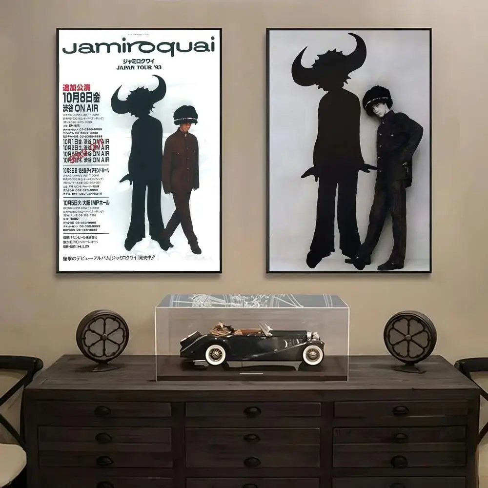 Rock Band j-Jamiroquai Poster Premium Waterproof Aesthetic Wall
