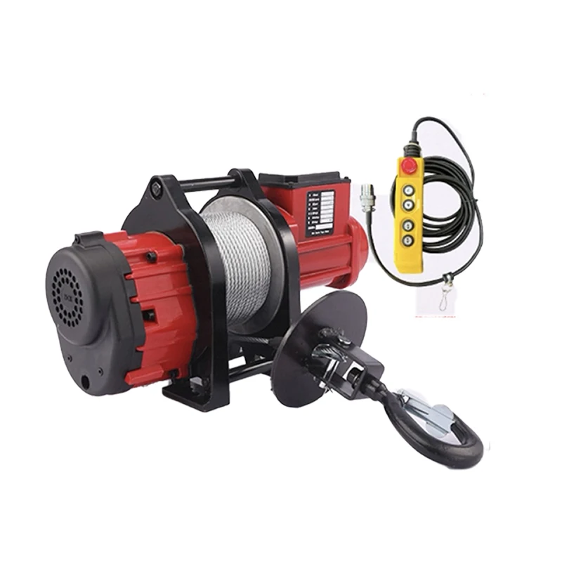 

Electric Hoist Crane Electric Winch Electric Winch Steel Lift 220V Household Small Hanging Lifting Crane 0-300kg