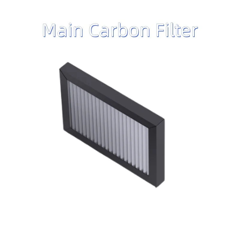 Imagem -05 - Filtro de Carbono Principal para Fumar Instrumento Pré-filtro Efeito Inicial Purificador de Fumaça Algodão Hepa Médio Sk102