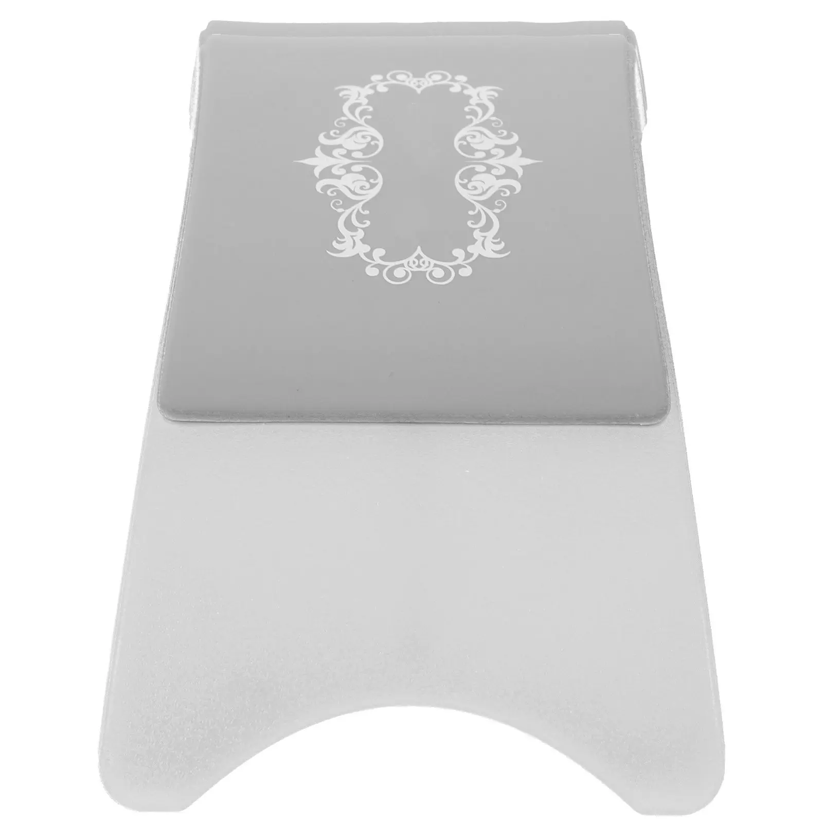 Silicone Nail Art Cushion Comfortable Arm Rest Pillow Nail Salon Hand Holder Firm Manicure Accessory Easy Clean White