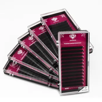 Abonnie 12 เส้น Mink Eyelashes Premium Volum Lashes Tary Fluffy Eyelash Extension สําหรับ Eye Beauty แต่งหน้า