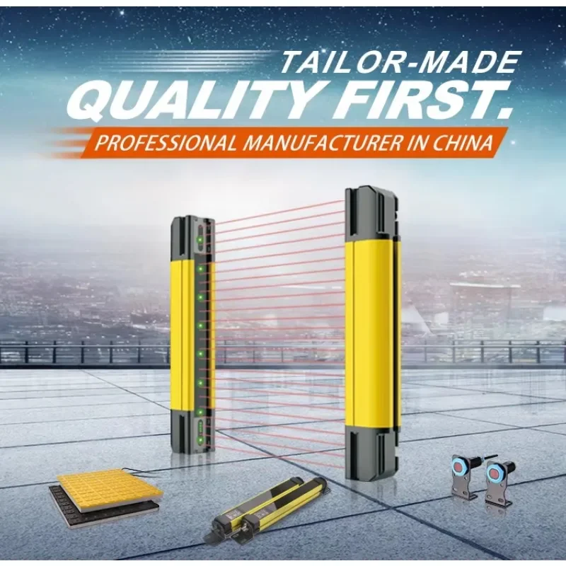 SAKADY Four Security Levels Barriers Providing Security For High-risk Sites And Infrared Safety Light Curtain Sensor