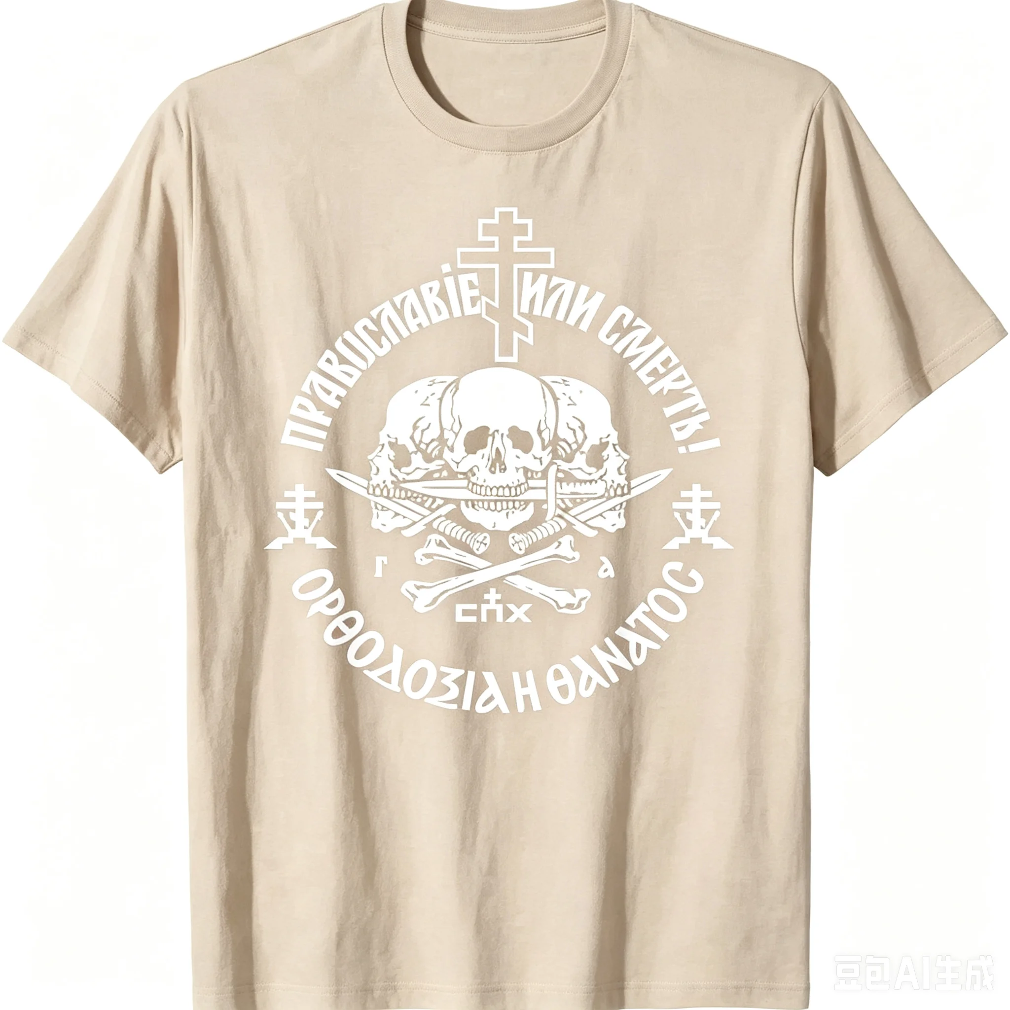 2026 Summer Russian Orthodox Church Union Orthodoxy or Death T-Shirt Summer Short Sleeve O-Neck for Men and Women