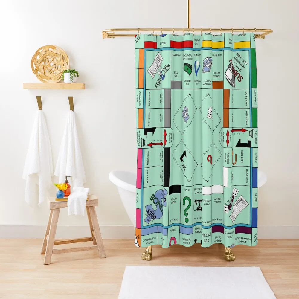 

Board Shower Curtain Washable Waterproof Fabric Shower Bathroom Accessories Bathroom Accessorys Shower For Bathroom Curtain