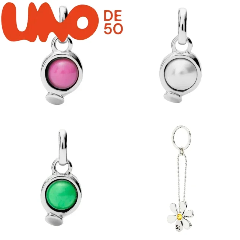 

A single pendant can be worn in conjunction with a necklaceAffordable Luxury: UNOde50 2025 Necklace Silver Plated S925 & Gold P