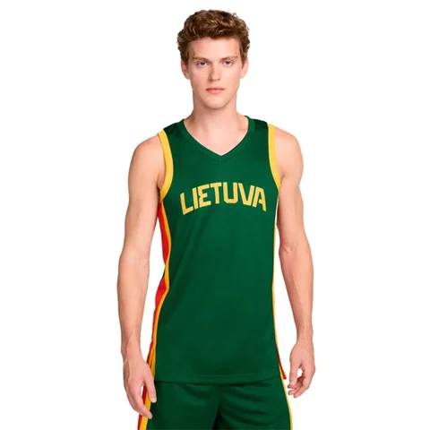 Lithuania Basketball Quick Dry Breathable Thin Tank Top Summer Sports Competition Outdoor Sports Competition New for Children
