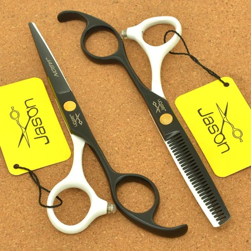 Jason 5.5 Inch Hair Shears Professional Hairdressing Scissors Barber Haircut Cutting Scissor Hair Salon Styling Clippers A0071D