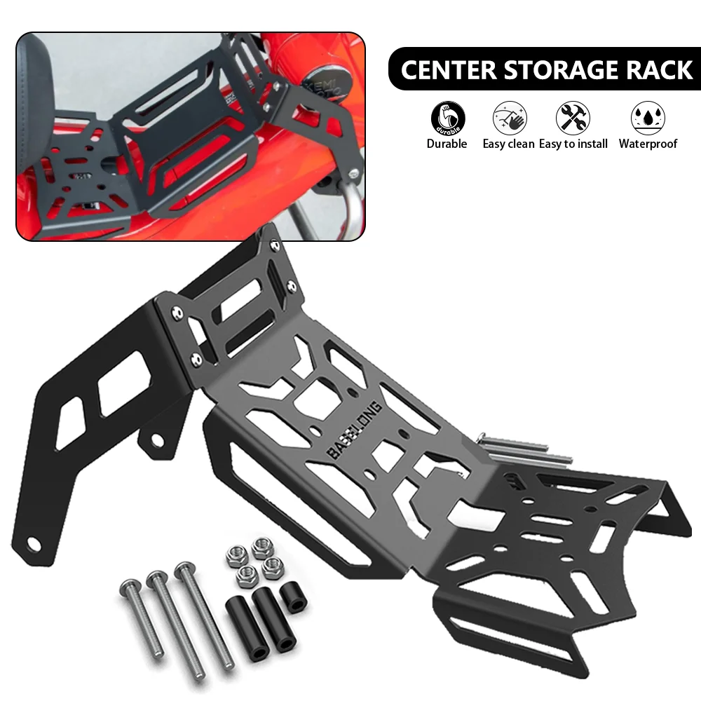 New Motorcycle Parts Center Rack Carrier Luggage Saddlebag Holder For Honda CT125 Trail 125 Cub 2021 2022 2023 2024 2025 CT 125