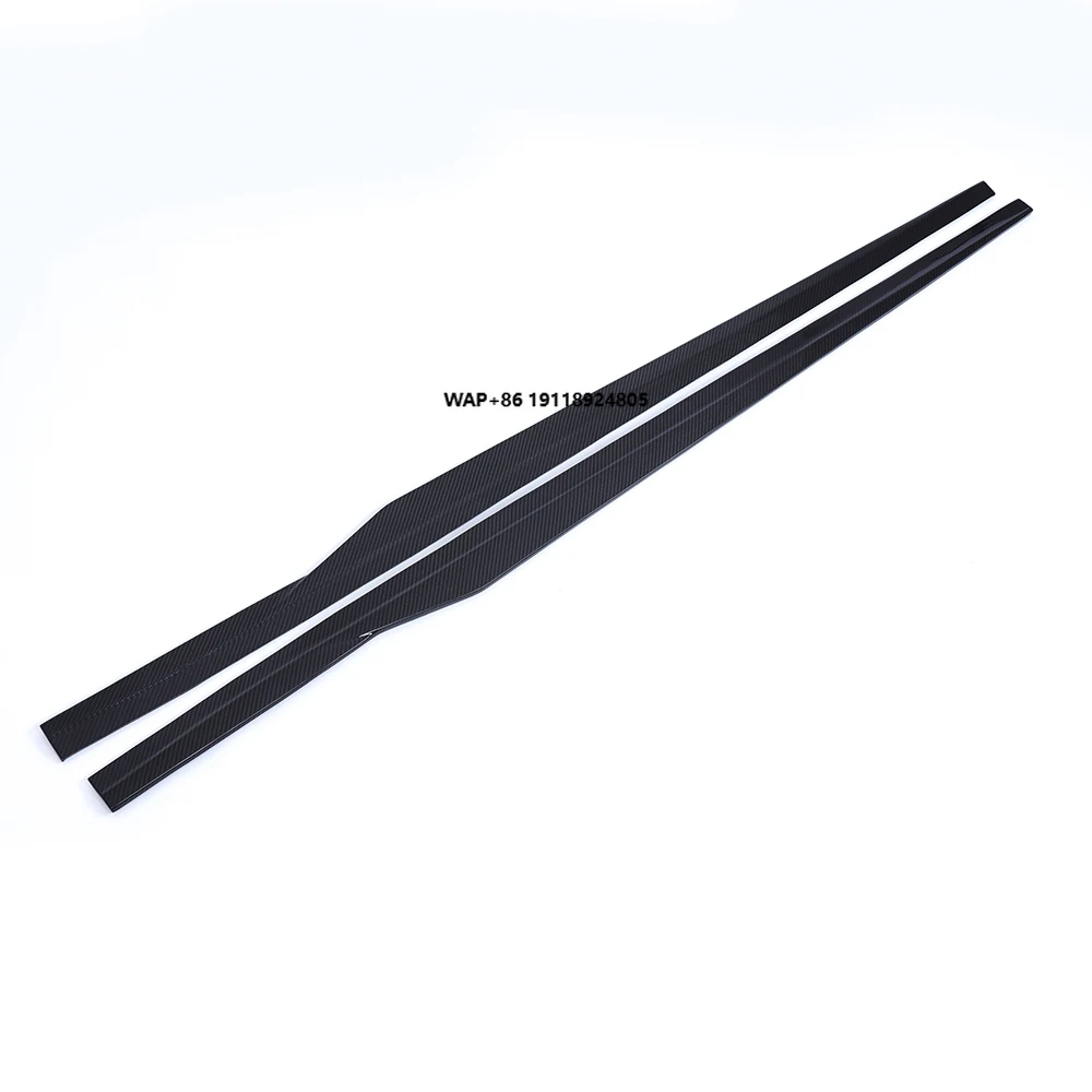 

G87 Side Skirts R44 Style Dry Carbon Fiber Auto Body Bumper Kit Side Skirts for B-MW M2 G87 2023-2025 Side Skirts