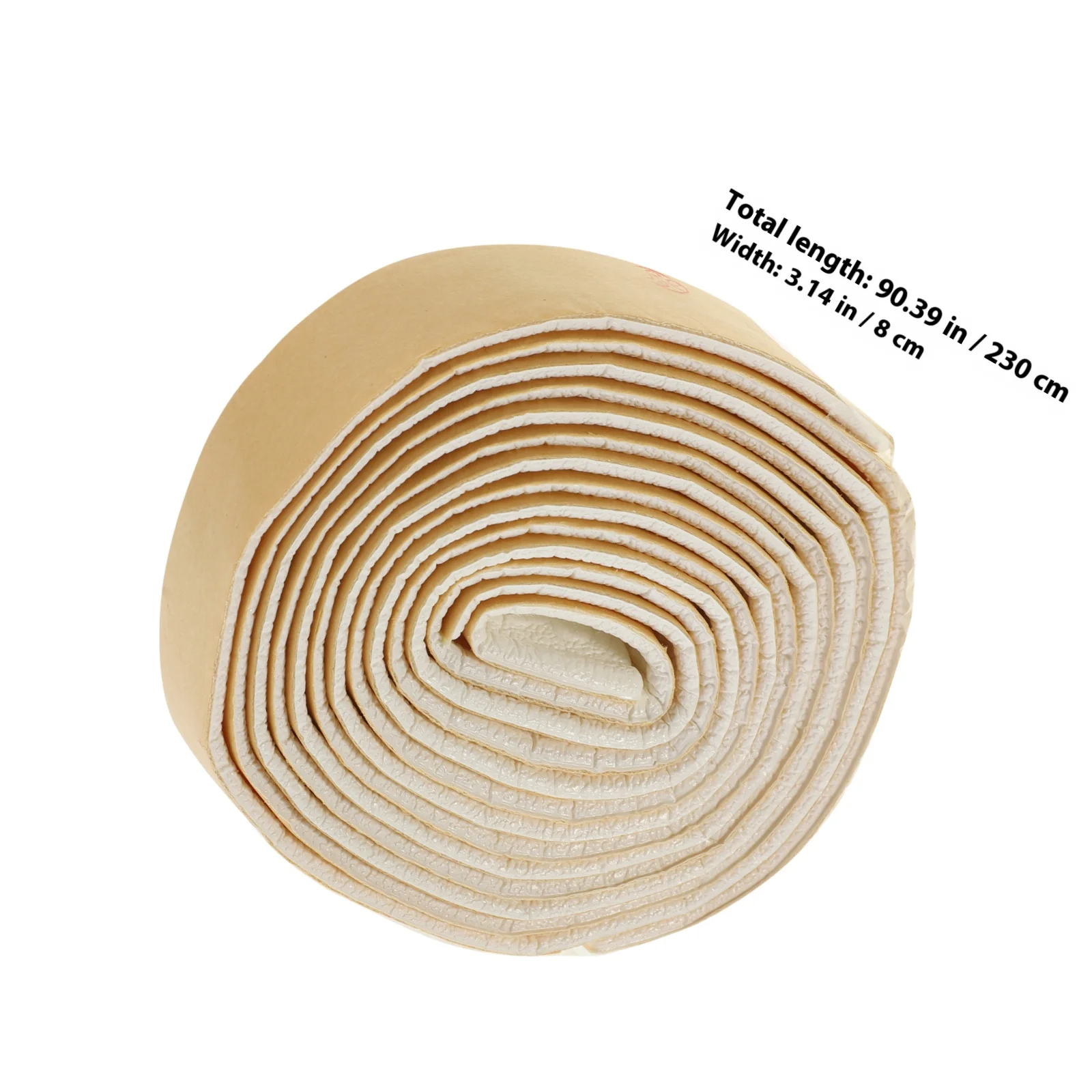2 Gulungan Lis Sudut Dinding Fleksibel Perekat 3D Embossed Foam Molding Trim untuk Rumah Kamar Mandi Ruang Tamu Tempel dan Tempelkan di Dinding
