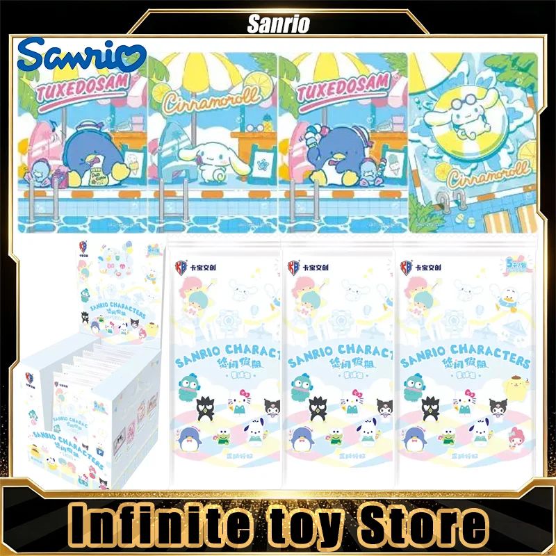KABAO Sanrio Card Star Whisper Pack Vol.6 Genuine Anime Trading Cards Collection Set Board Game Holiday Toys Birthday Gifts